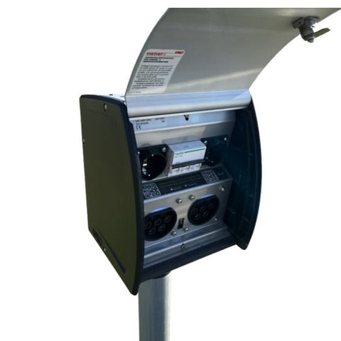 Zpark Duo laddbox + motorvärmare - Chargehome Technology Scandinavia AB